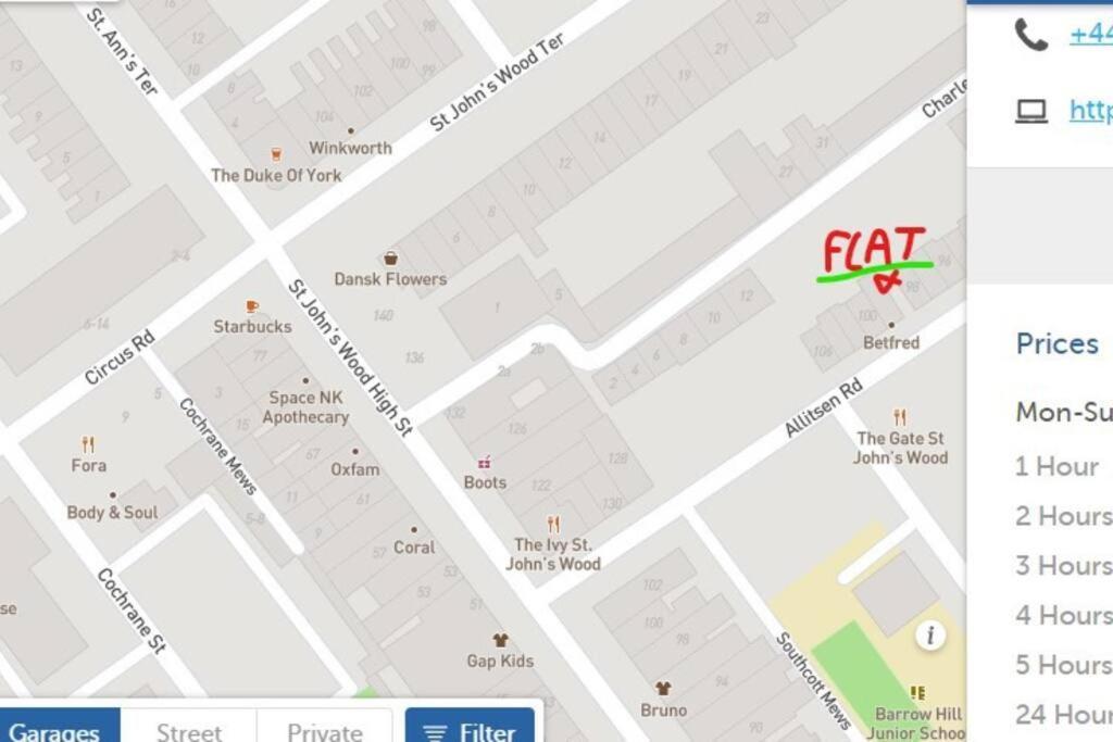 Studio Flat In The Heart Of St. Johns Wood London Ngoại thất bức ảnh